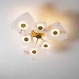 Holmdel Alabaster Flush Mount