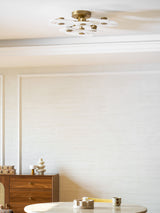 Holmdel Alabaster Flush Mount