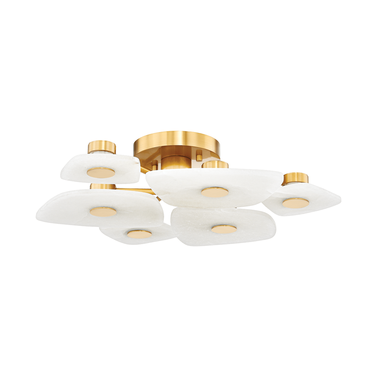 Holmdel Alabaster Flush Mount