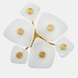 Holmdel Alabaster Flush Mount