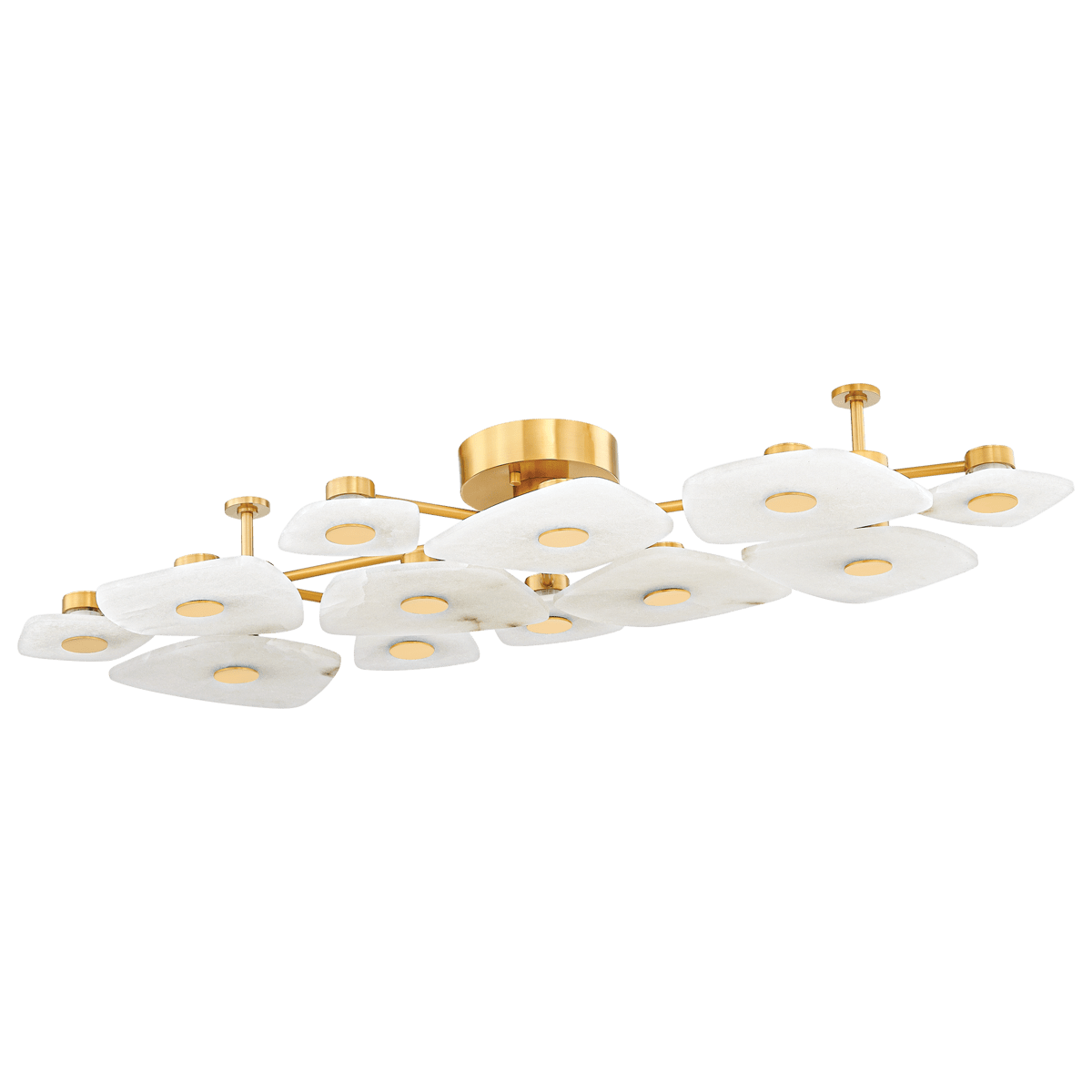 Holmdel Alabaster Flush Mount