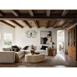 Liona Large Brass Candelabra Chandelier Light