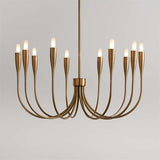 Liona Small Brass Chandelier Light