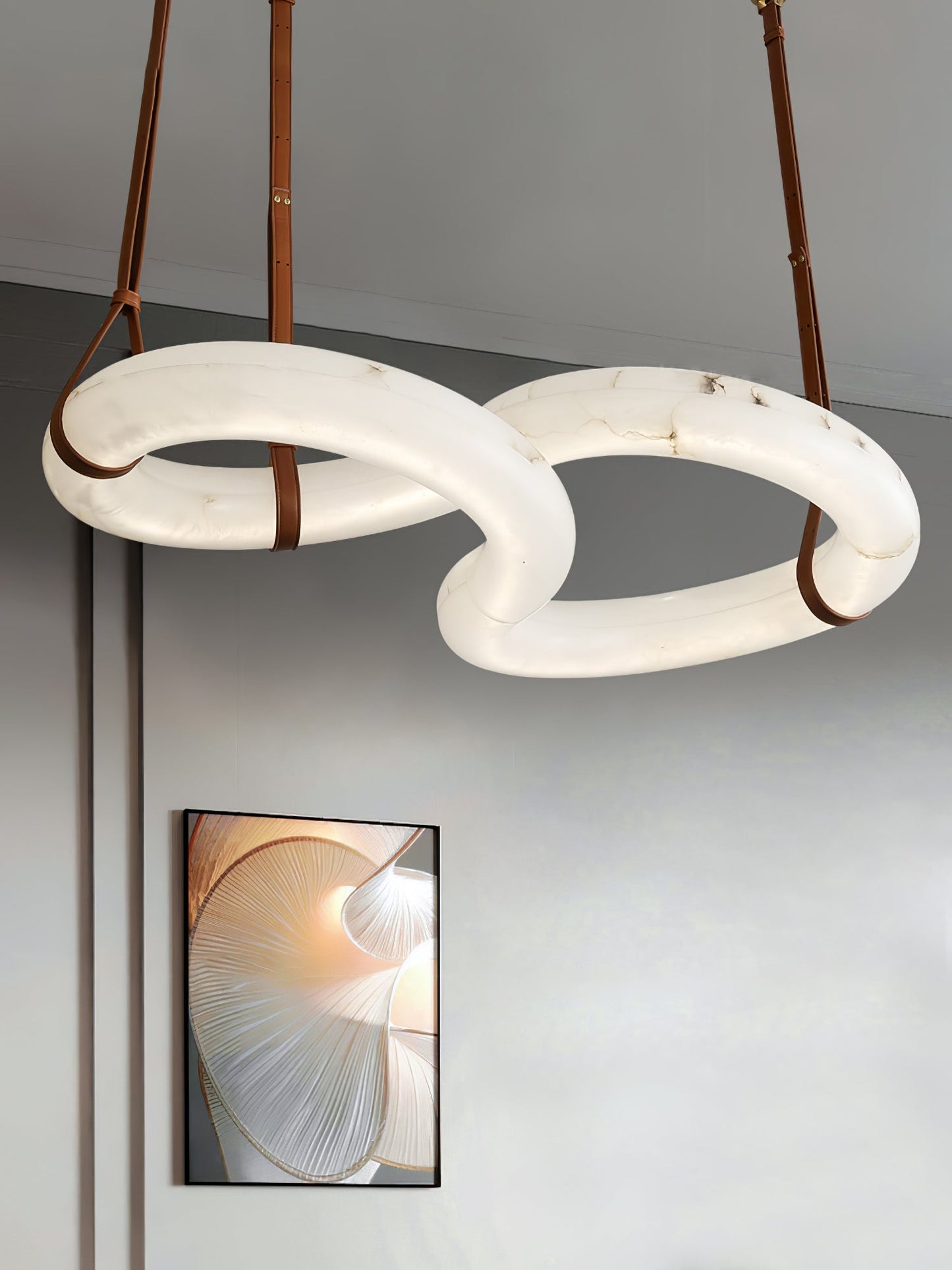 Infinity Alabaster Chandelier
