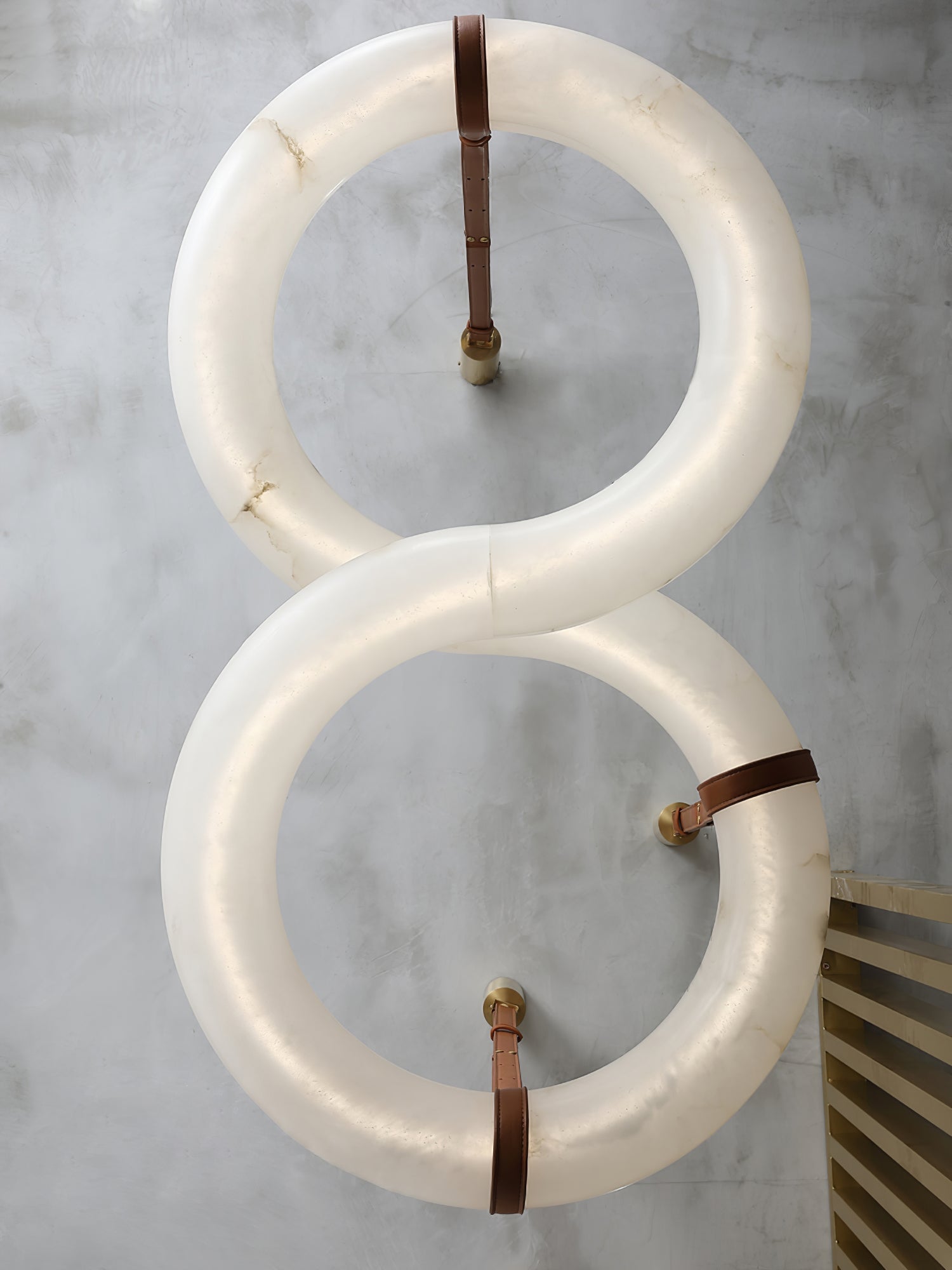 Infinity Alabaster Chandelier
