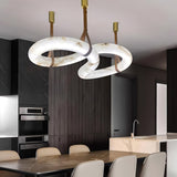 Infinity Alabaster Chandelier