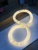 Infinity Alabaster Chandelier