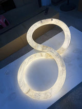 Infinity Alabaster Chandelier