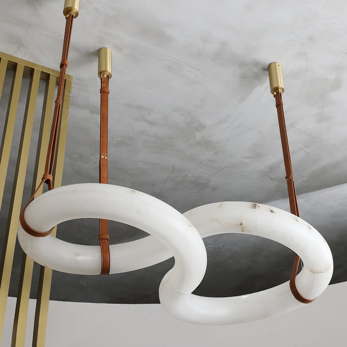 Infinity Alabaster Chandelier