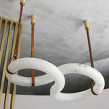 Infinity Alabaster Chandelier
