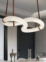 Infinity Alabaster Chandelier