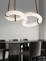 Infinity Alabaster Chandelier