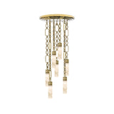 Chain Alabaster Chandelier