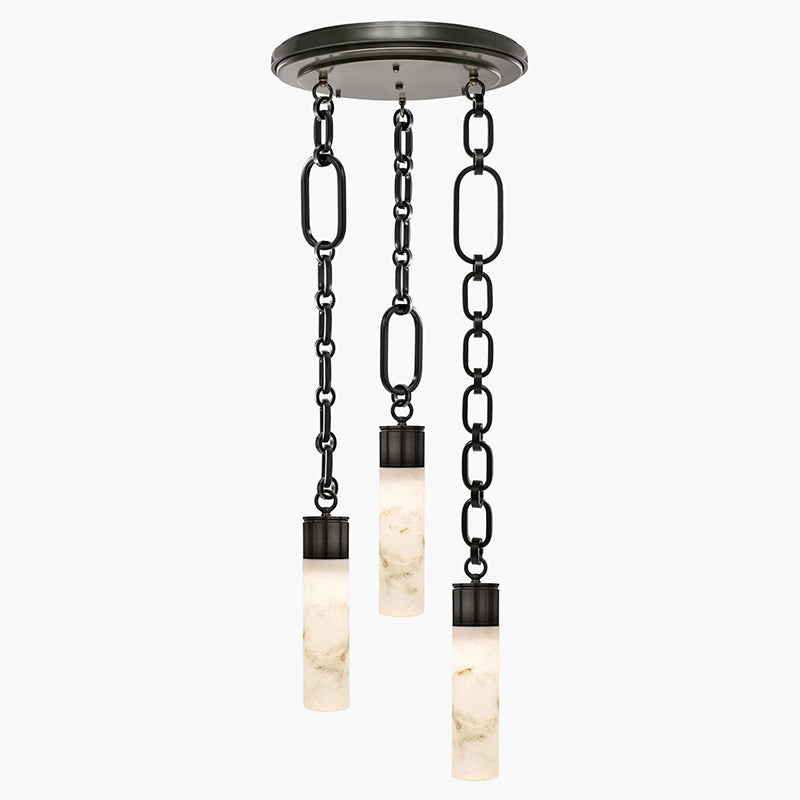 Chain Alabaster Chandelier