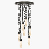 Chain Alabaster Chandelier