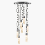 Chain Alabaster Chandelier