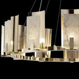 Jessie Alabaster Round Chandelier