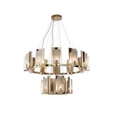 Jessie Alabaster Round Chandelier