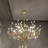 Gemstone Branch Chandelier with Artistic Design for Bedroom or Living Room