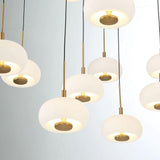 Lanterns Glass 14 Light Rectangular LED Chandelier