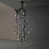 Large Long Branch Flower Chandelier