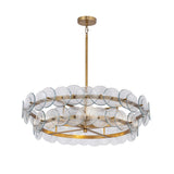 Loren Glass Chandelier