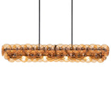 Loren Linear Glass Chandelier