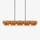 Loren Linear Glass Chandelier