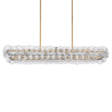 Loren Linear Glass Chandelier