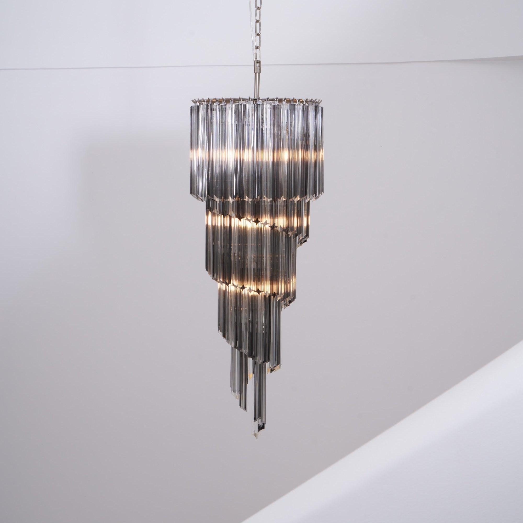 Dark Themed Cascading Rain Chandelier - CasaraHouse