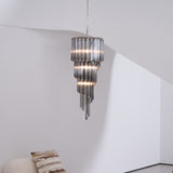 Dark Themed Cascading Rain Chandelier - CasaraHouse