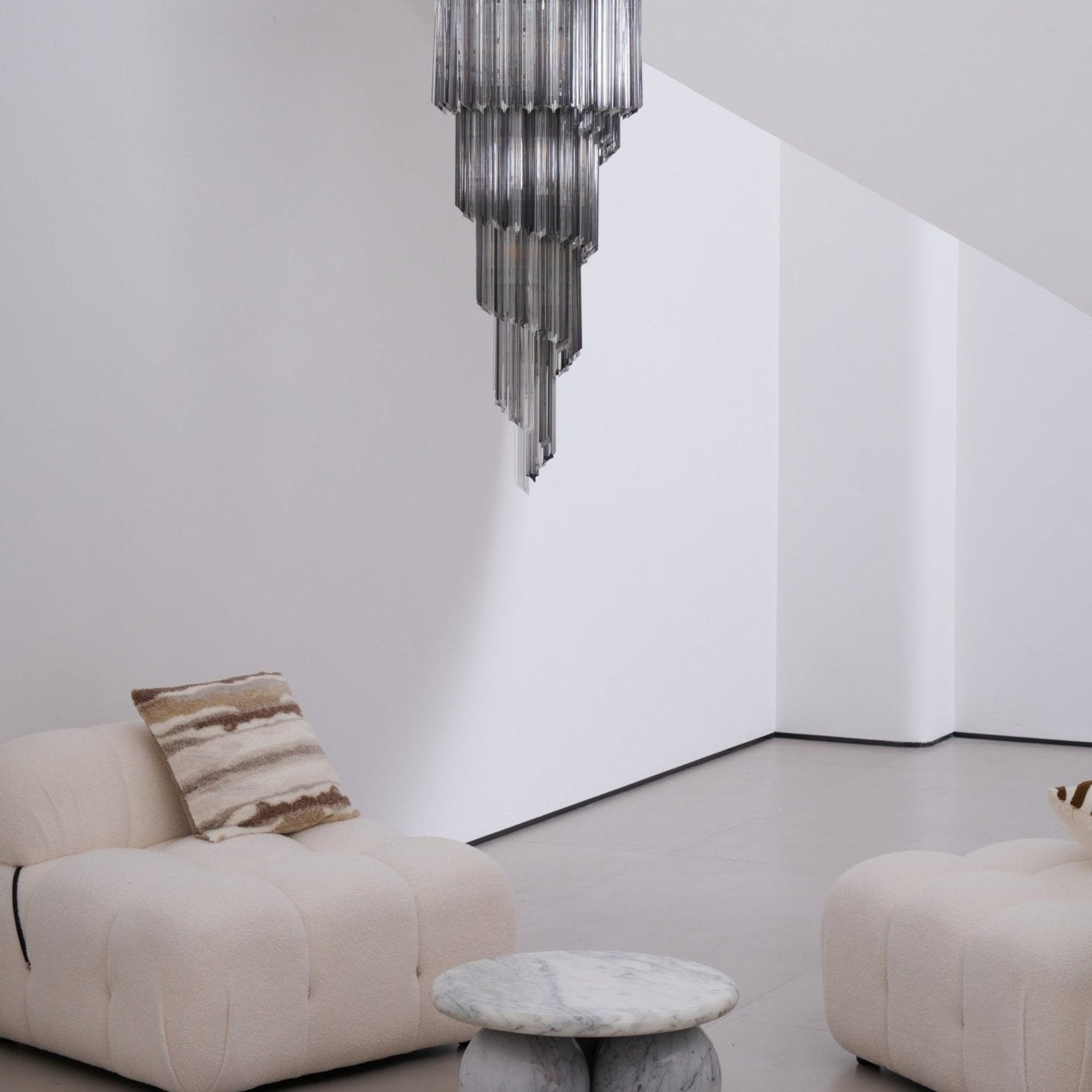 Dark Themed Cascading Rain Chandelier - CasaraHouse