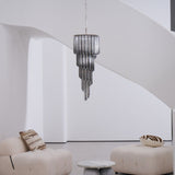 Dark Themed Cascading Rain Chandelier - CasaraHouse