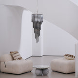Dark Themed Cascading Rain Chandelier - CasaraHouse