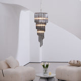 Dark Themed Cascading Rain Chandelier - CasaraHouse