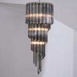Dark Themed Cascading Rain Chandelier - CasaraHouse