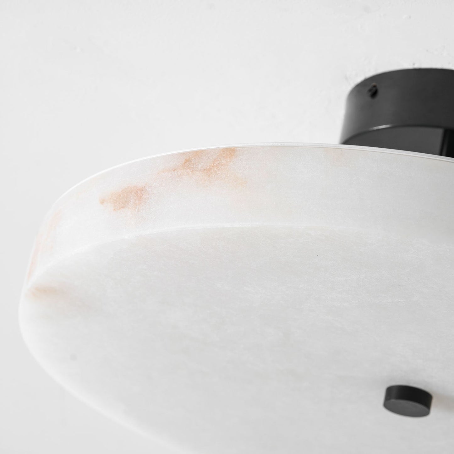 Luma Linen Drum Flush Mount