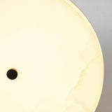 Luma Linen Drum Flush Mount