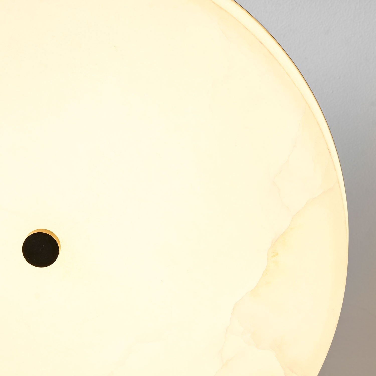 Luma Linen Drum Flush Mount