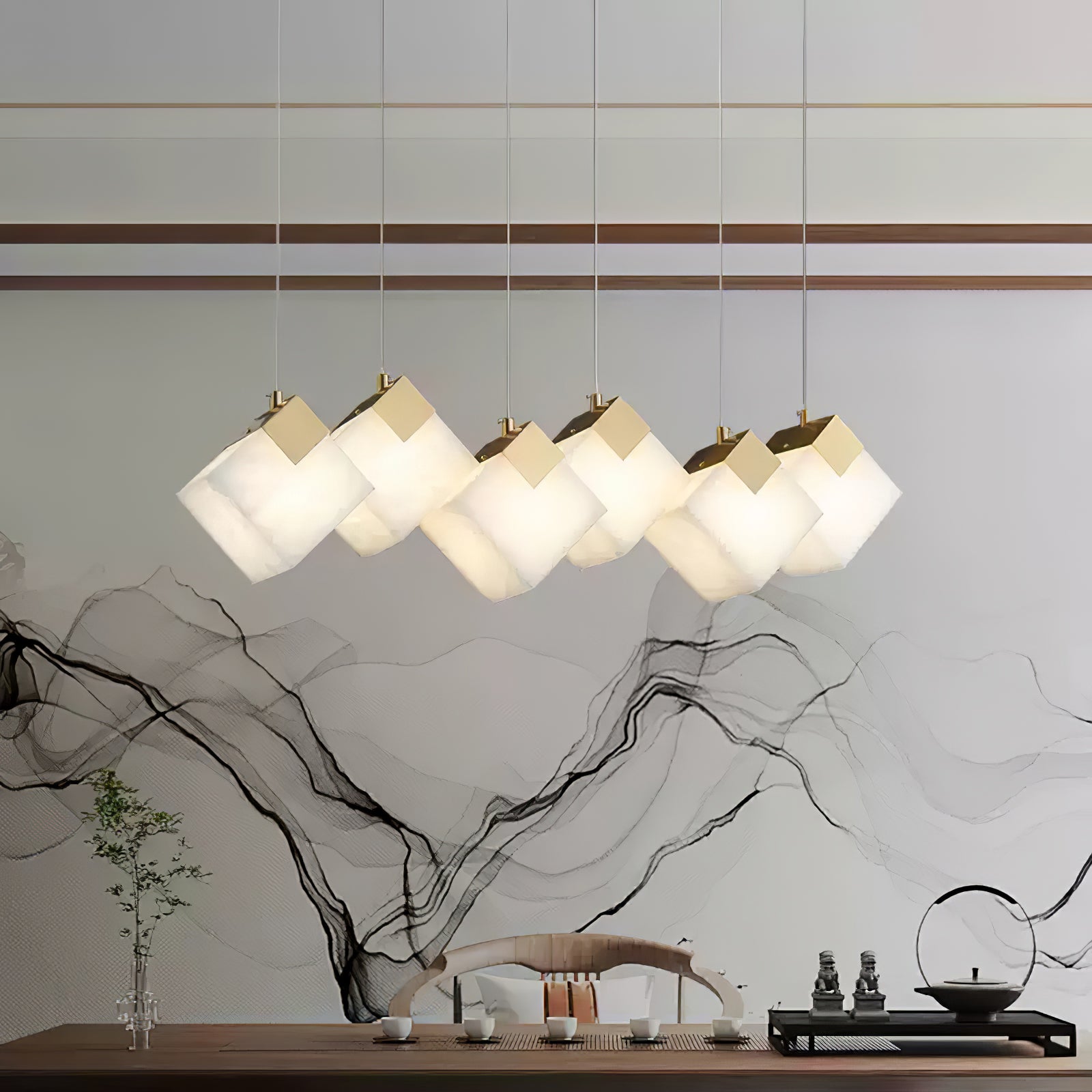 Lumina Vox Alabaster Pendant Lamp