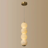 Luminous Orb Alabaster Pendant Lamp