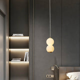 Luminous Orb Alabaster Pendant Lamp