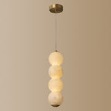 Luminous Orb Alabaster Pendant Lamp