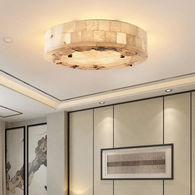 Luriel Alabaster Flush Mount