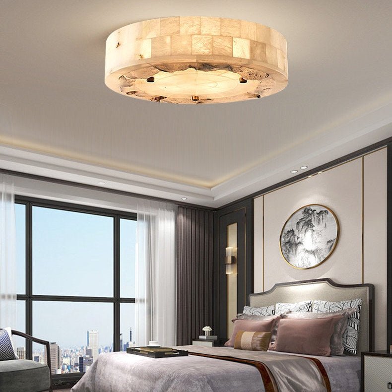 Luriel Alabaster Flush Mount