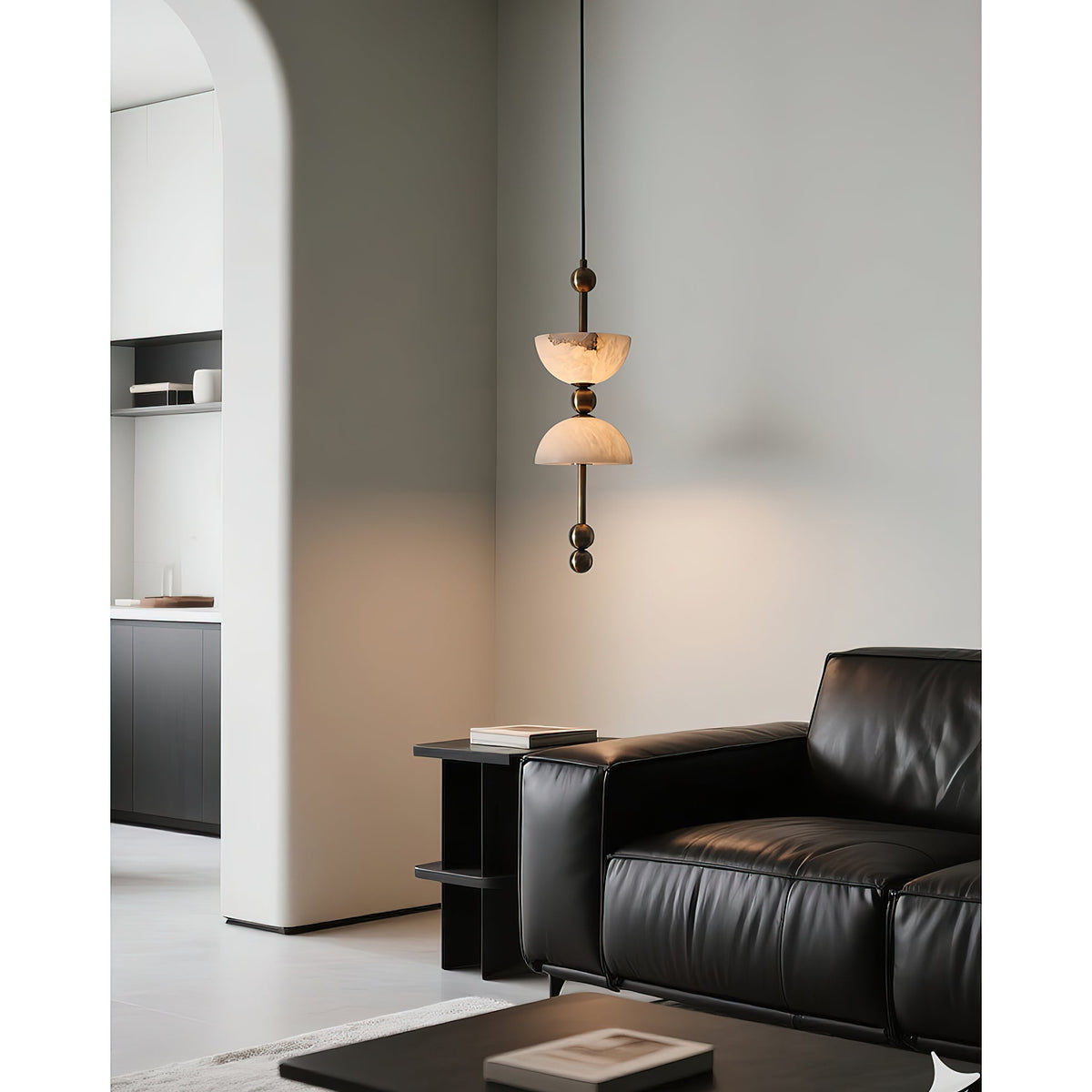 Lyra Alabaster Pendant Lamp