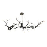 Selenite Crystal Blossom Branching Tree Chandelier