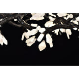 Selenite Crystal Blossom Branching Tree Chandelier
