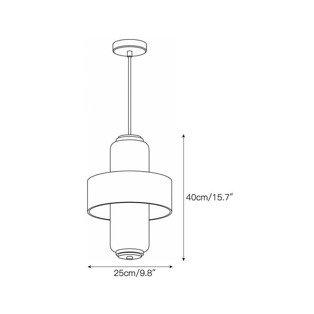 Melrose Alabaster Pendant Lamp