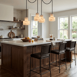 Multi-Tier Chain Drum Alabaster Pendant Lamp